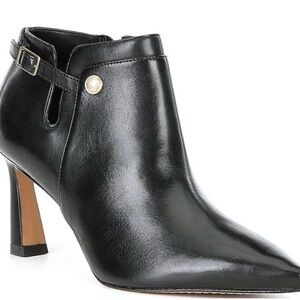 Vince Camuto “Keeshey” Booties – Black Leather, Size 7.5